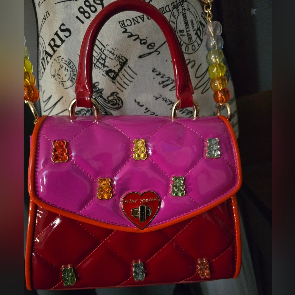 Betsey Johnson Beary Sweet Crossbody In Excellent condition! - Picture 2 of 16
